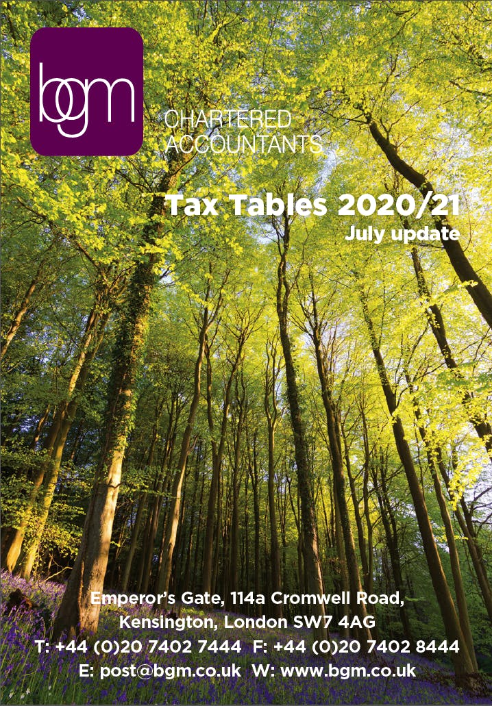 Tax Tables 202021 July update News BGM Corporate Finance (en)
